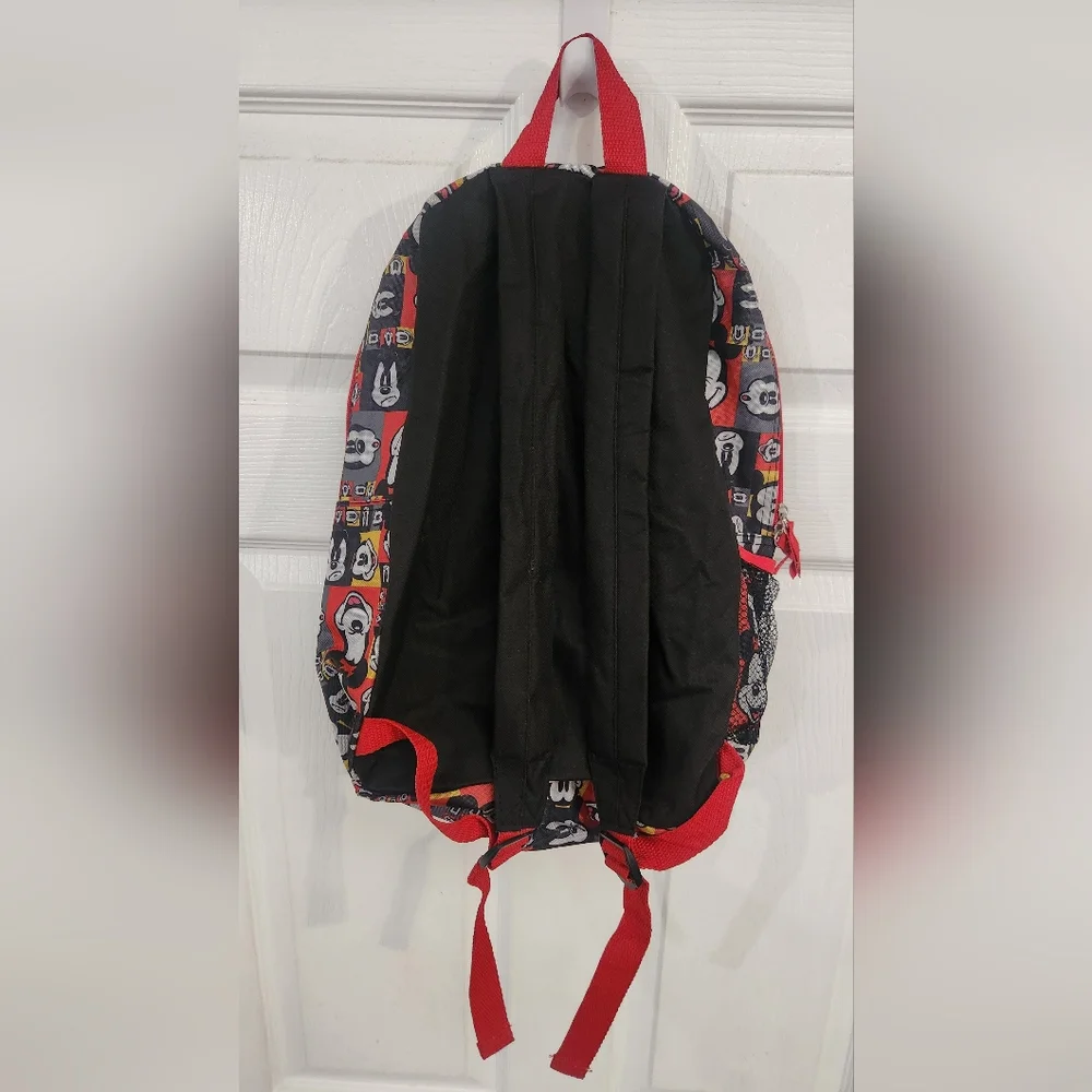 Disney Parks Authentic Black and Red Backpack - Picture 5 of 8